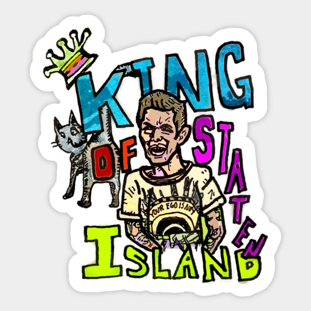 THE KING Sticker by MattisMatt83